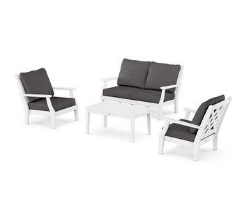 Wovendale 4-Piece Deep Seating Set with Loveseat