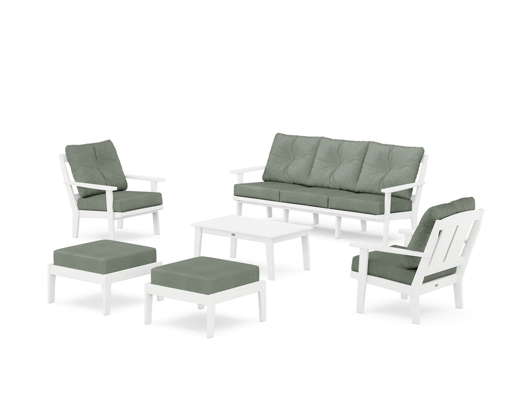 Mission 6-Piece Lounge Sofa Set