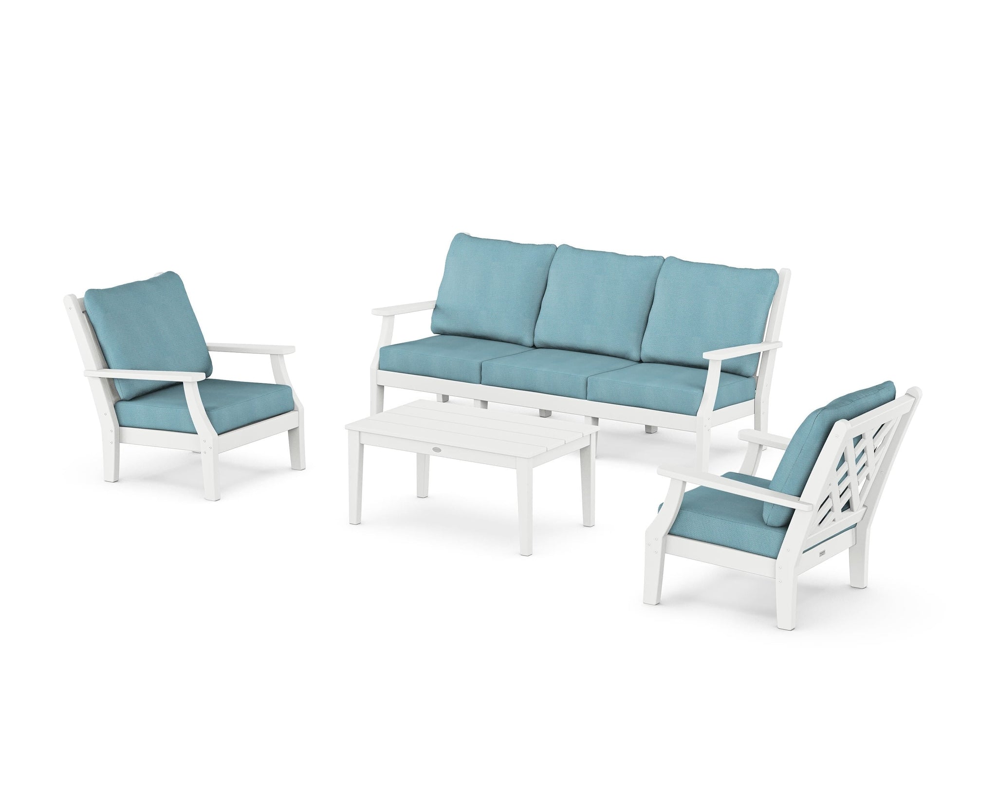 Wovendale 4-Piece Deep Seating Set with Sofa