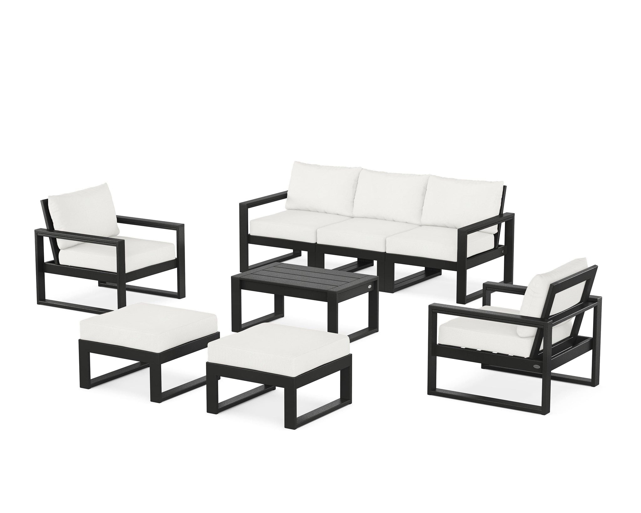 EDGE Sectional 8-Piece Lounge Sofa Set