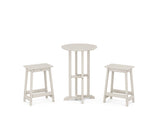 Modern Studio Counter Stool 3-Piece Bistro Set