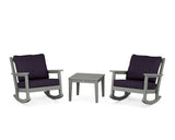 Chippendale 3-Piece Deep Seating Rocker Set