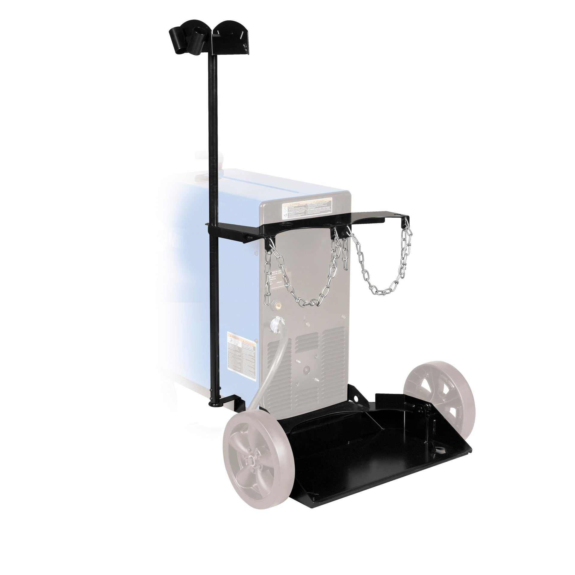 Miller Dual EZ-Change Low Cylinder Rack w/ Gun/Cable Rack - 300337