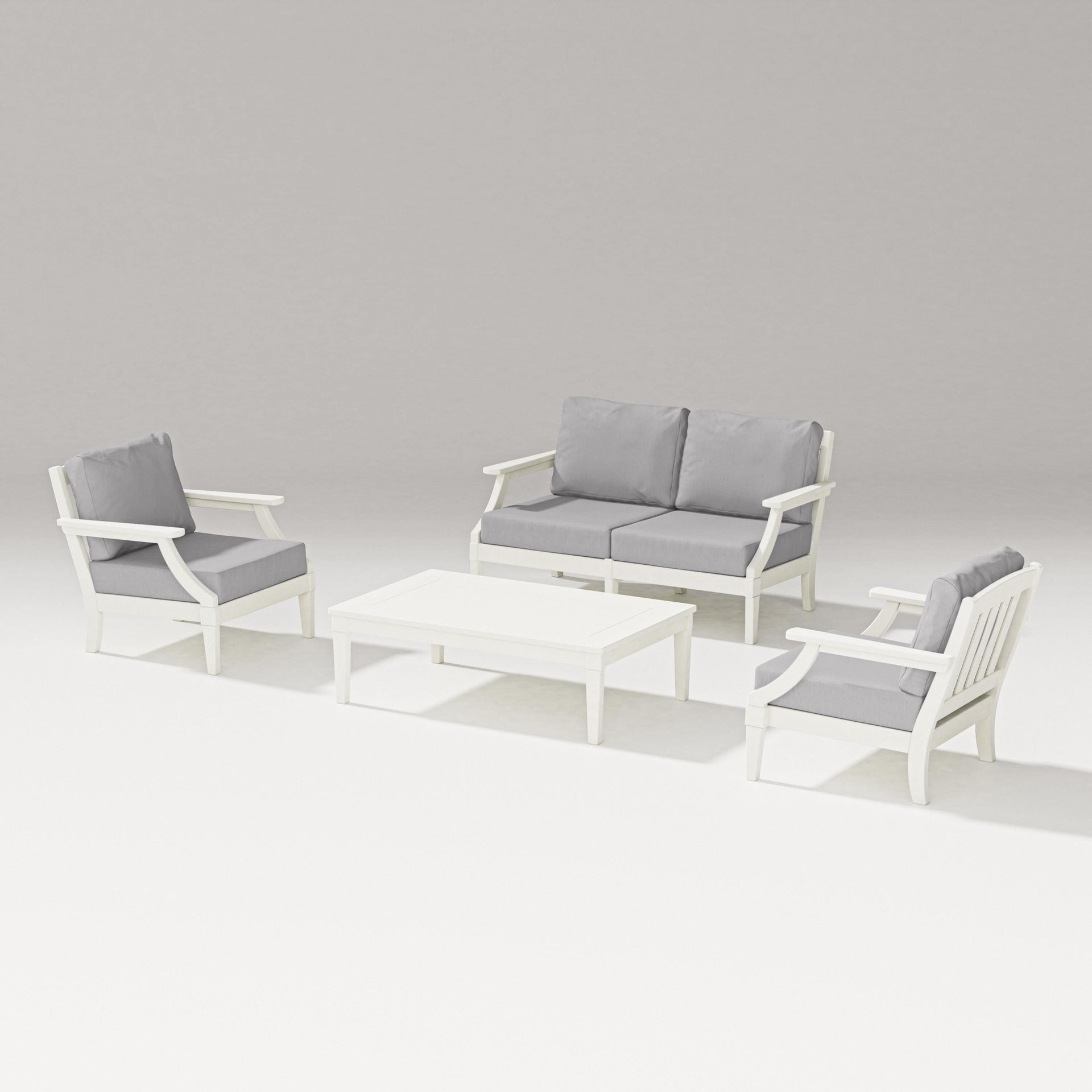 Estate Lounge 4-Piece Loveseat Set