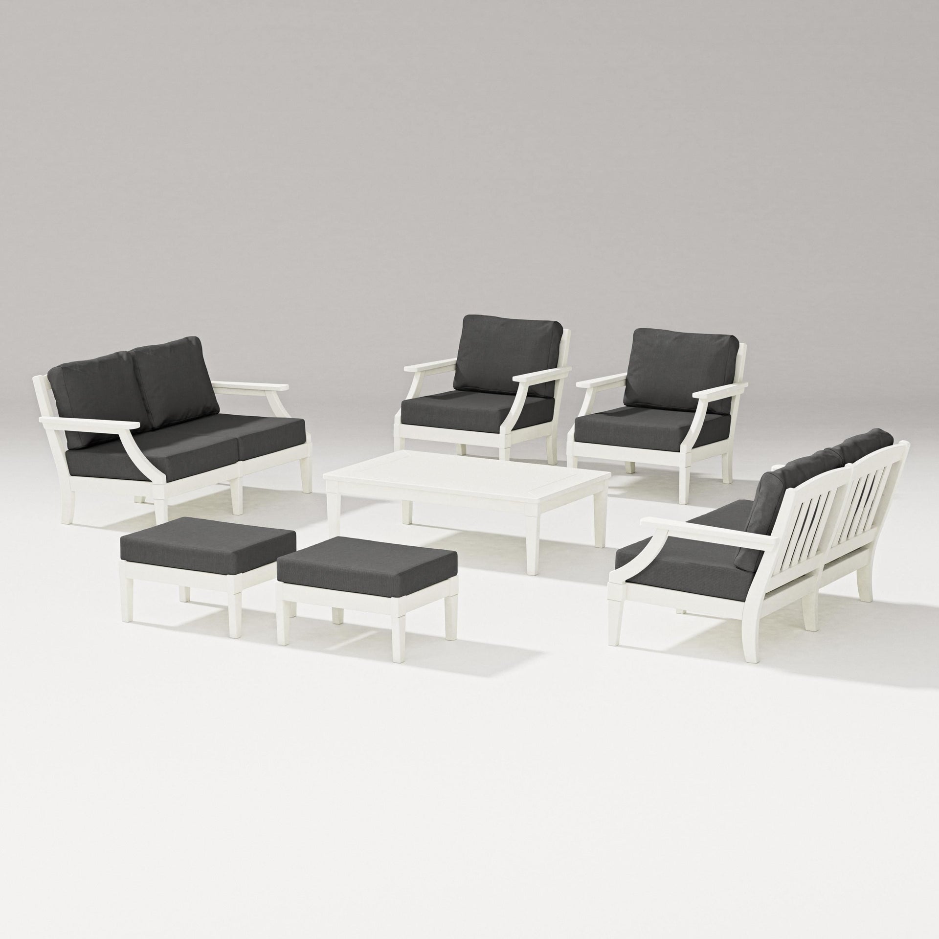 Estate 7-Piece Lounge Loveseat Set