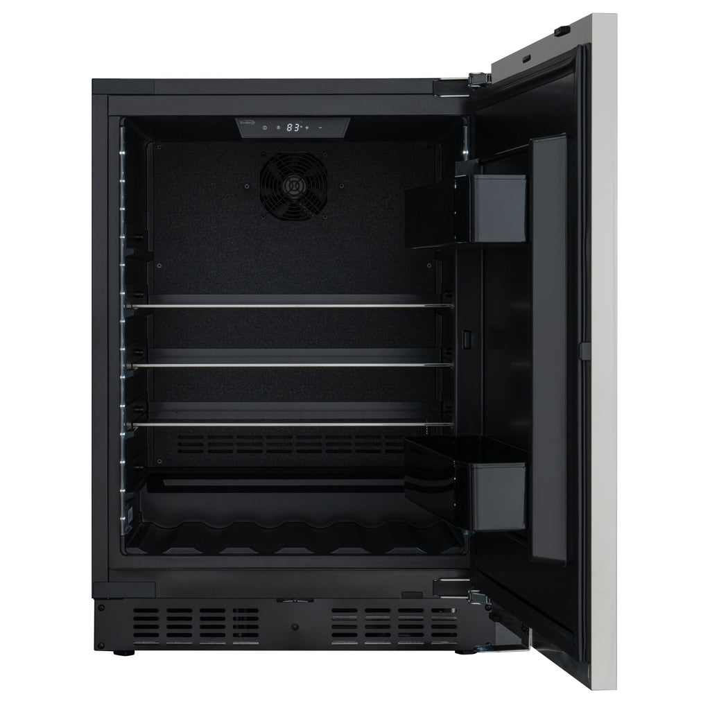24 in. Panel Ready Compact Refrigerator, 5 cu. ft. in Black
