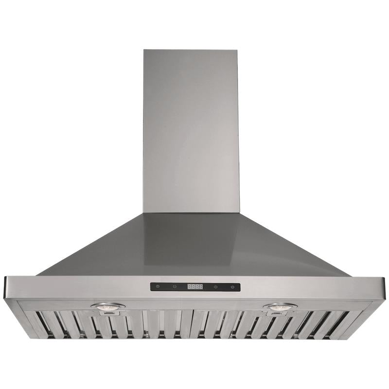 FORNO  Siena 30″ Wall Mount Range Hood with Baffle Filters - Stainless Steel (FRHWM508430)