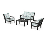 Chippendale 4-Piece Deep Seating Set with Loveseat