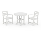 La Casa Café 3-Piece Round Dining Set