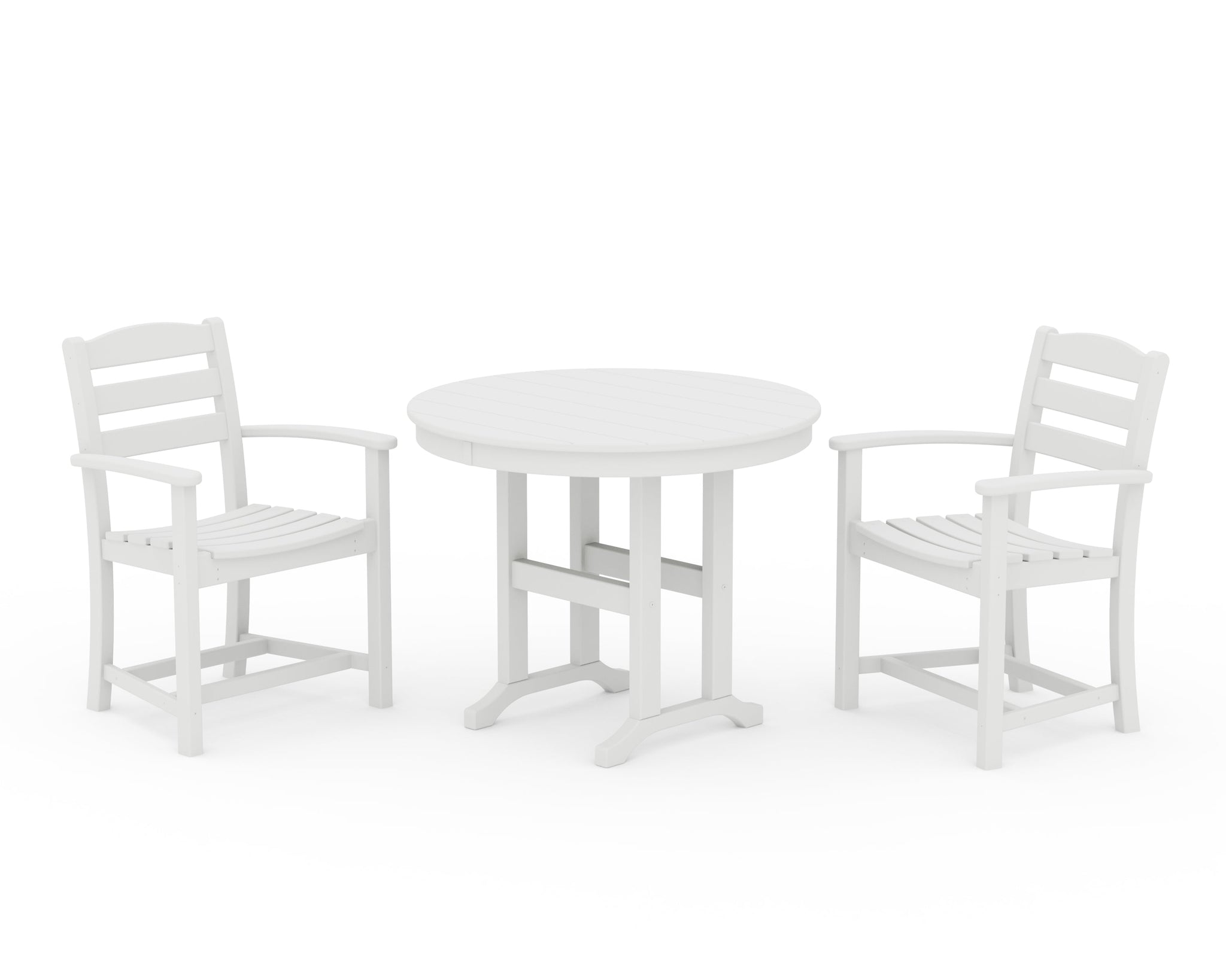 La Casa Café 3-Piece Round Dining Set