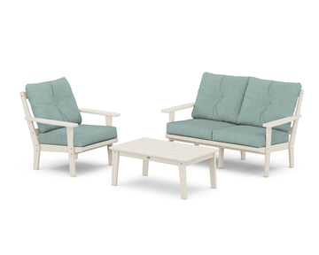 Oxford 3-Piece Deep Seating Set with Loveseat