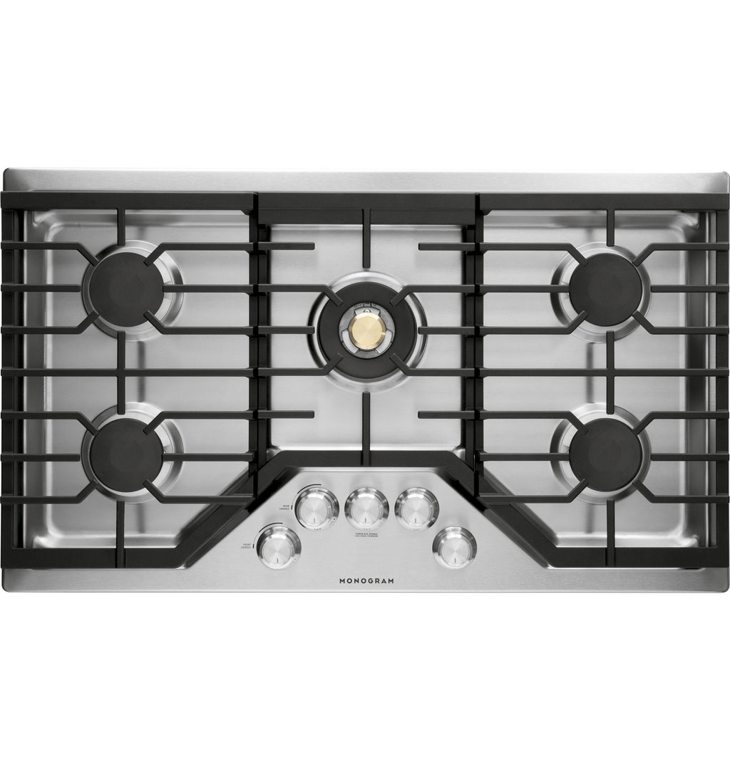Monogram 36" Deep-Recessed Gas Cooktop (Natural Gas)