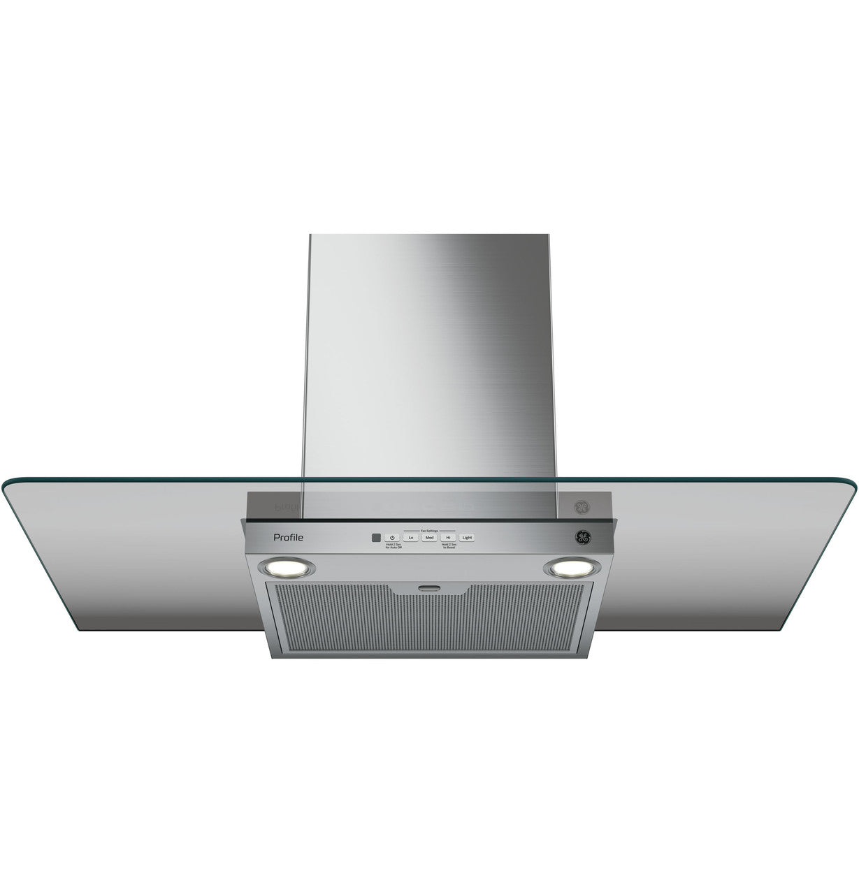 GE Profile™ Series 36" Wall-Mount Glass Canopy Chimney Hood