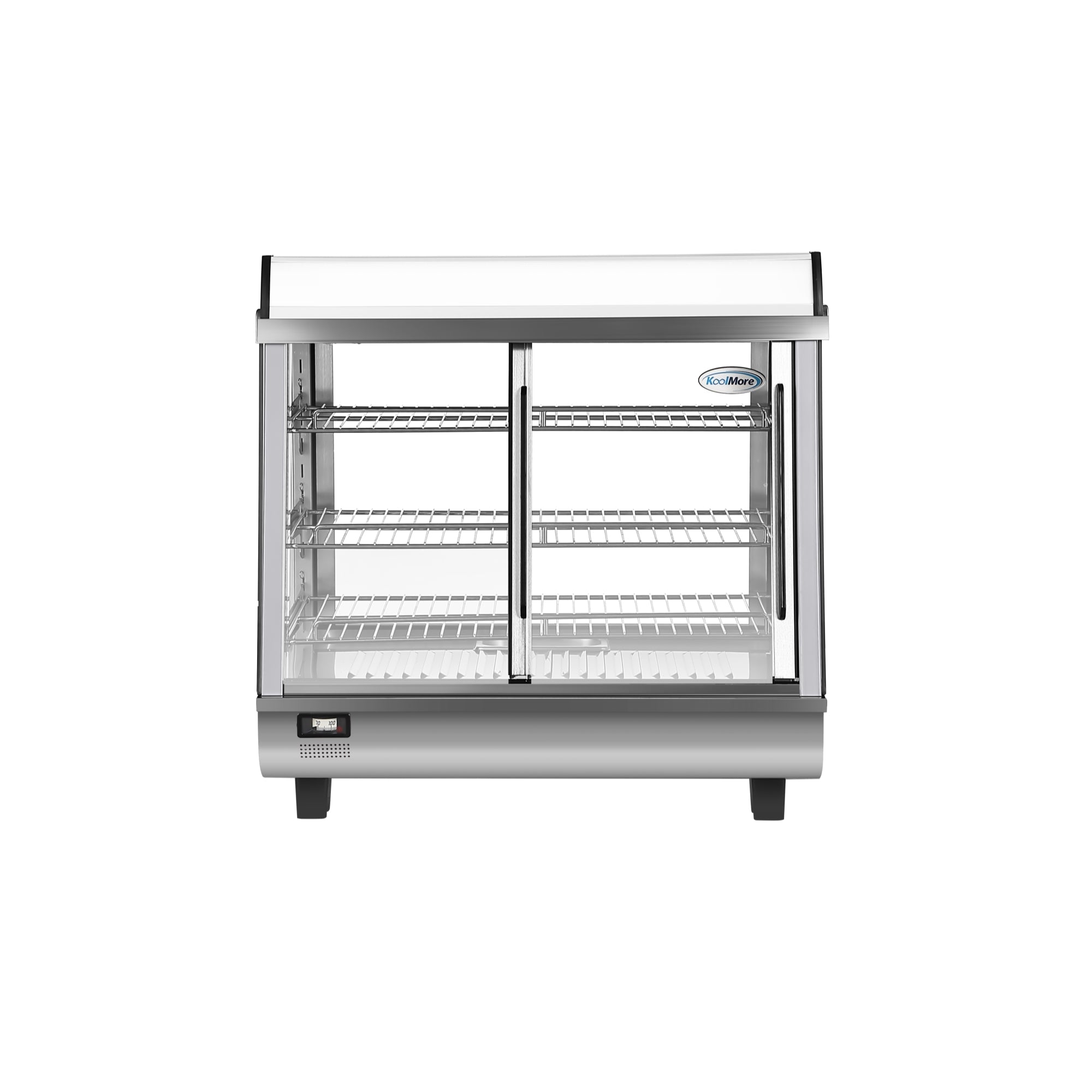 26 in. Glass Countertop Display Warmer, 6.5 cu. ft. in Stainless Steel
