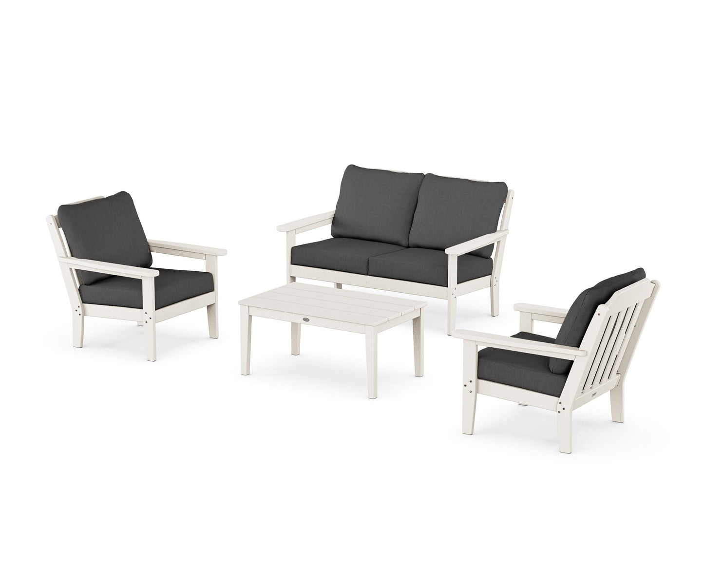 Cottage 4-Piece Deep Seating Set with Loveseat