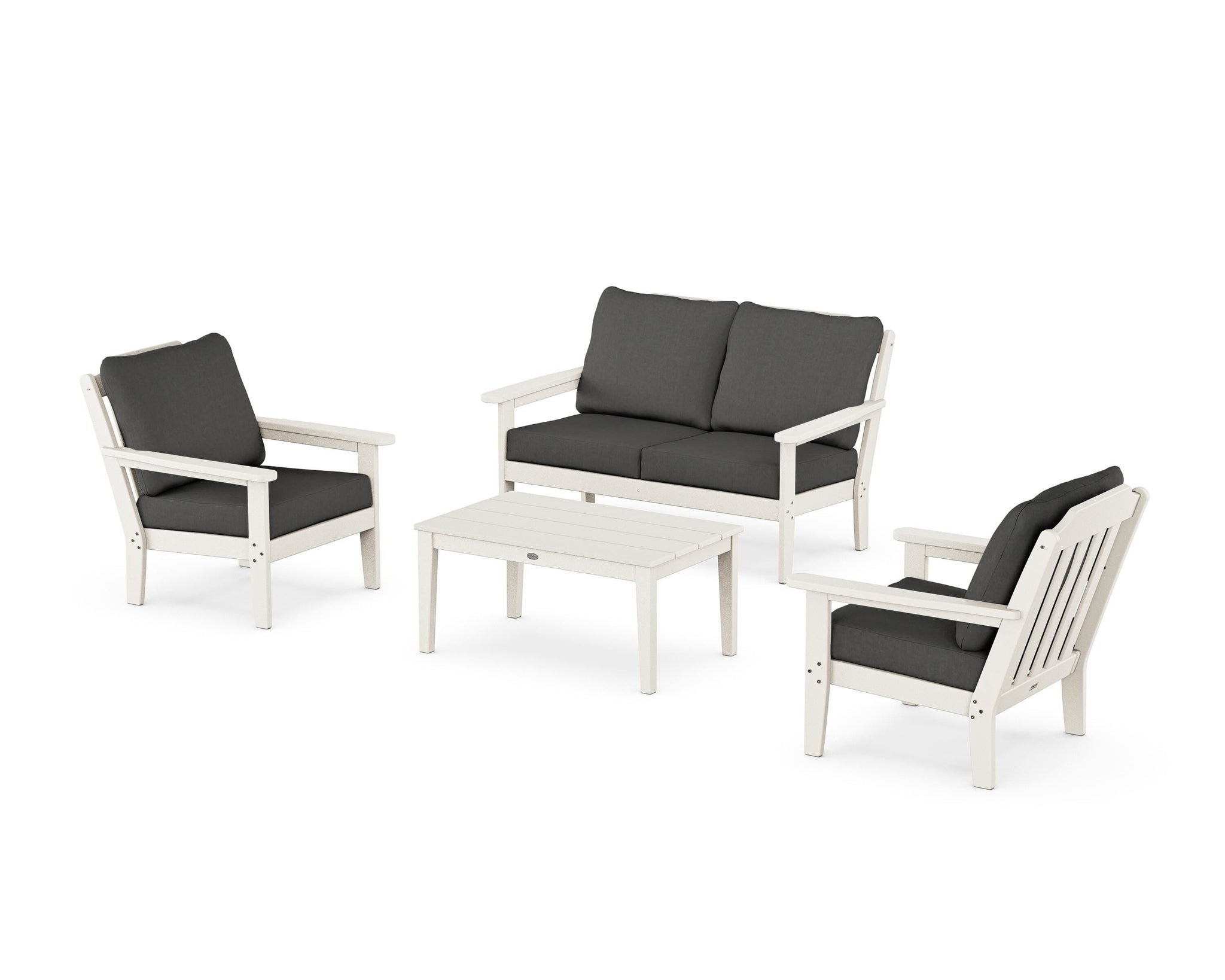 Cottage 4-Piece Deep Seating Set with Loveseat