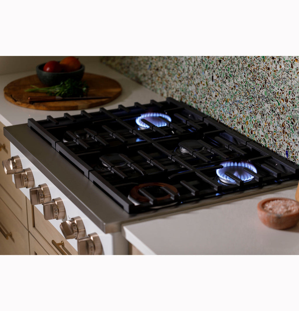 CAFÉ™ 36" Commercial-Style Gas Rangetop with 6 Burners (Natural Gas)