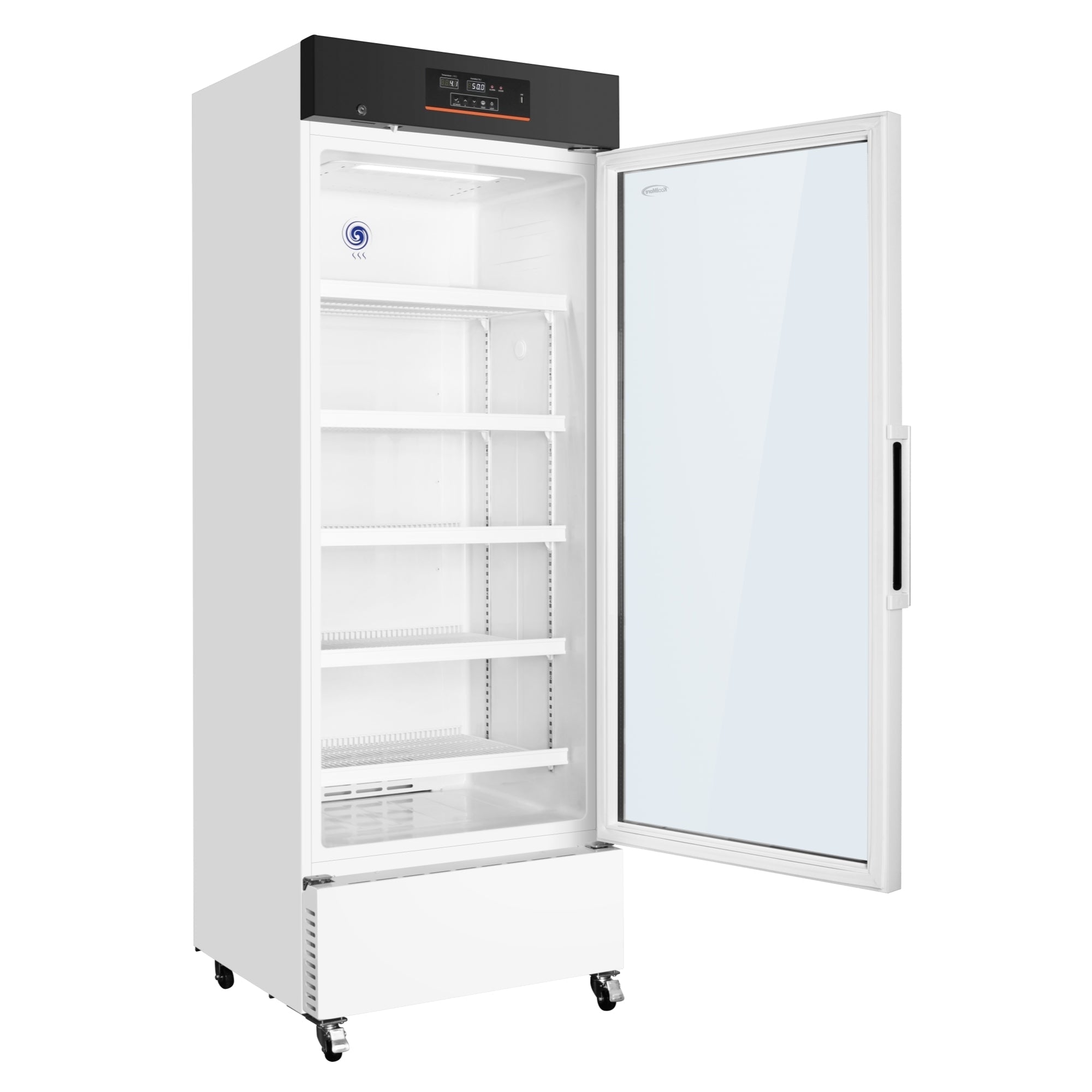 25 in. 15 cu. ft. Medical Pharmacy Refrigerator With Multi-Level Emergency Alarms in White, UL Listed