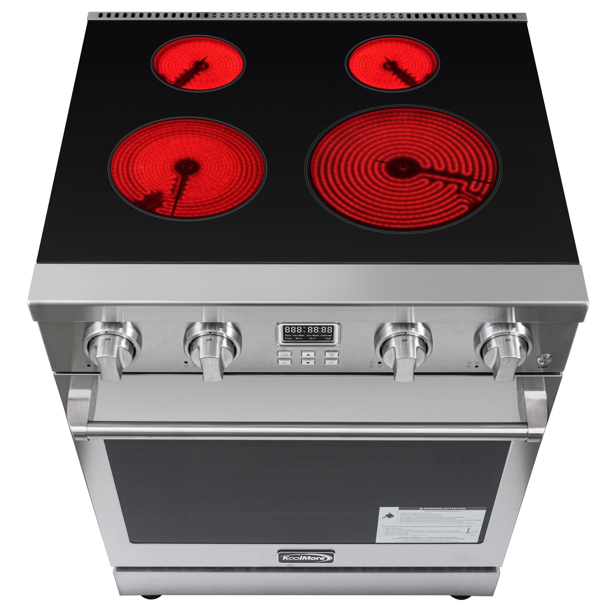 30 in. Professional Electric Range with 14900W of Power, 240V in Stainless-Steel