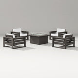 Latitude 5-Piece Lounge Fire Table Set