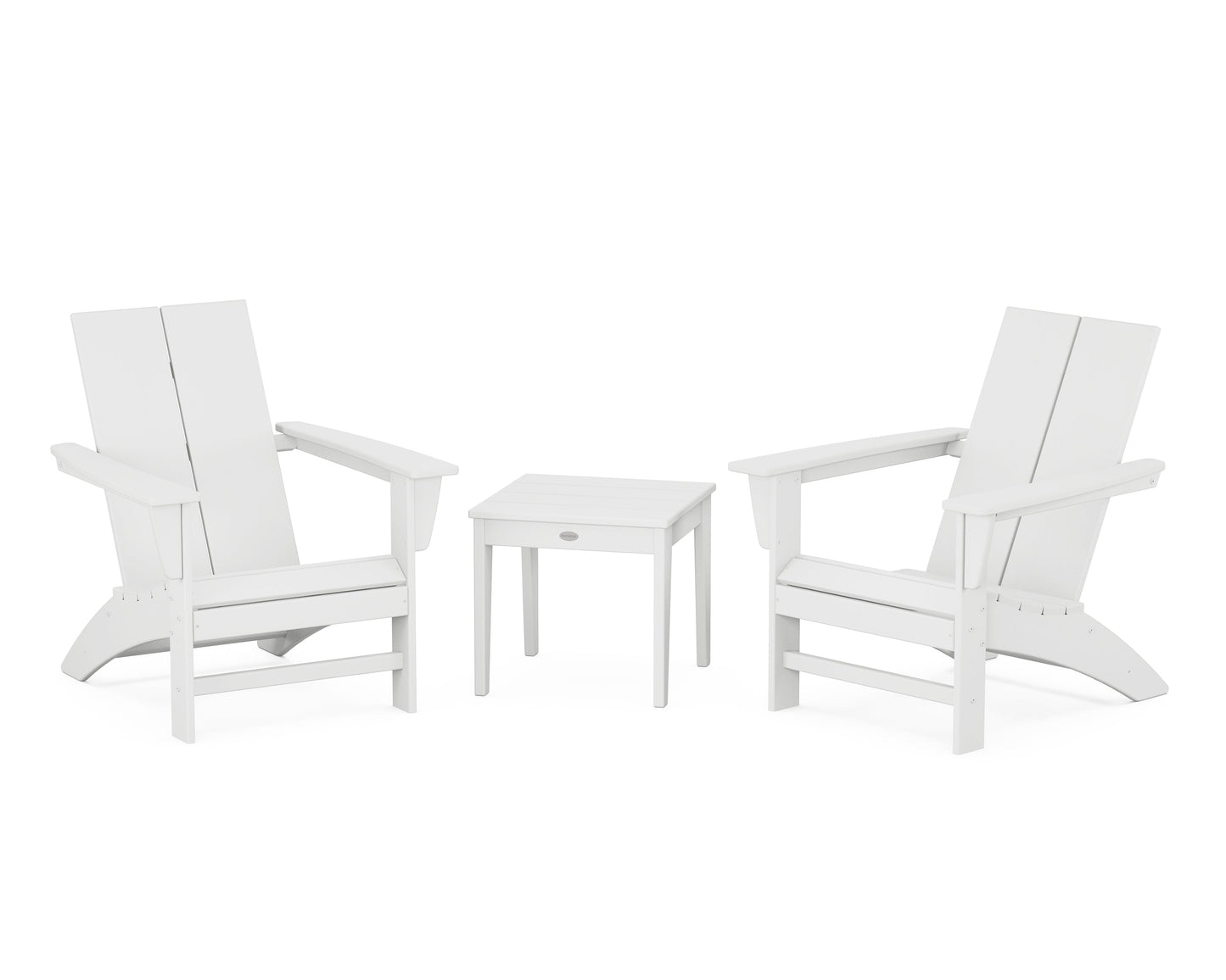 Cottage Modern Adirondack Chair 3-Piece Set