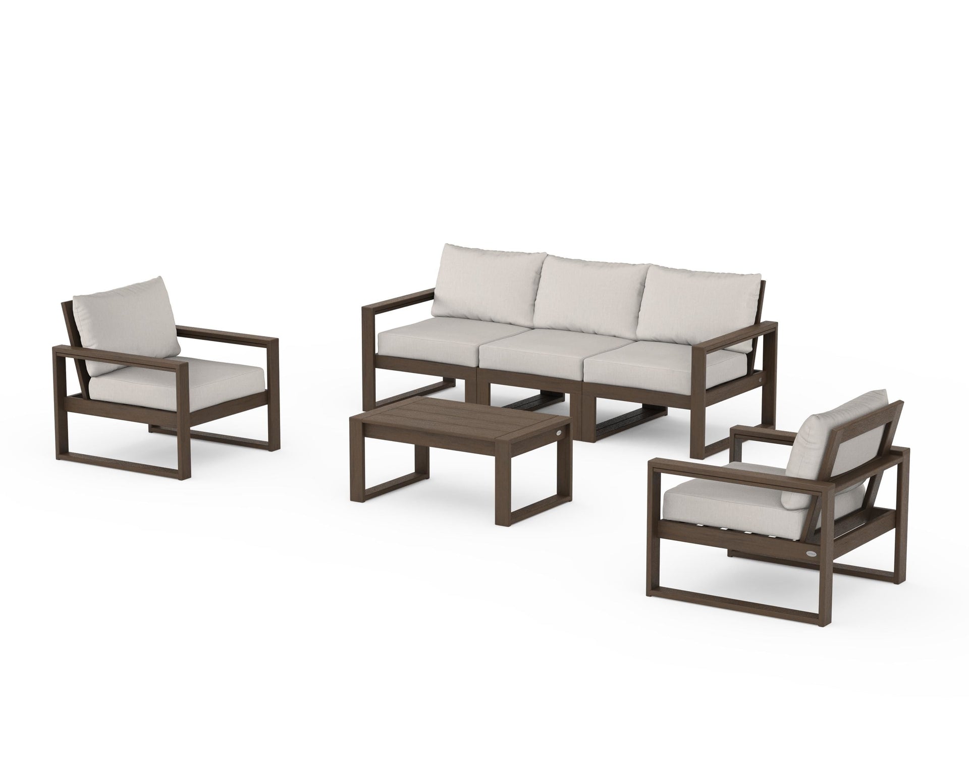EDGE Sectional 4-Piece Deep Seating Set with Sofa