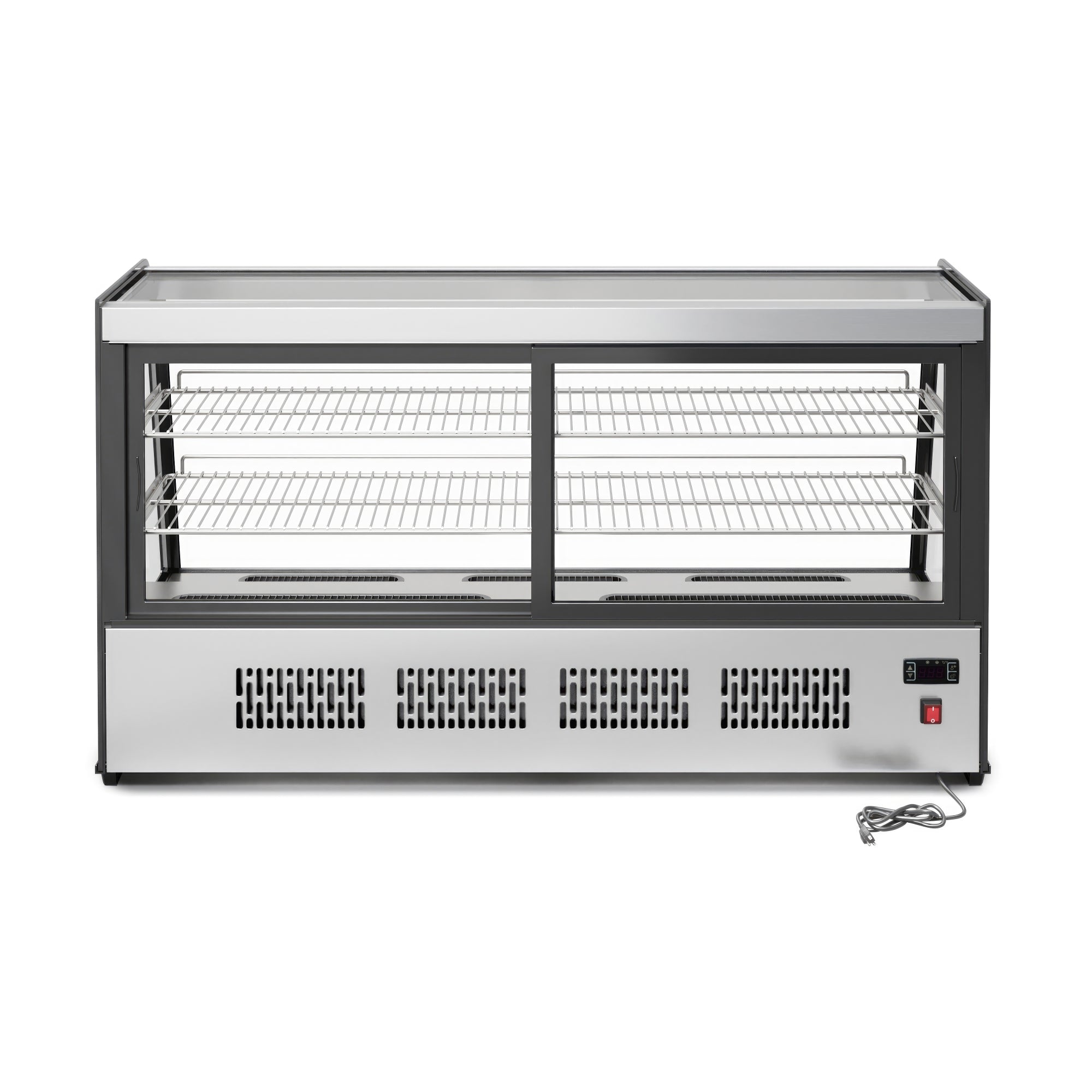 48 in. Countertop Bakery Display Refrigerator in Stainless Steel, 7 cu. ft.