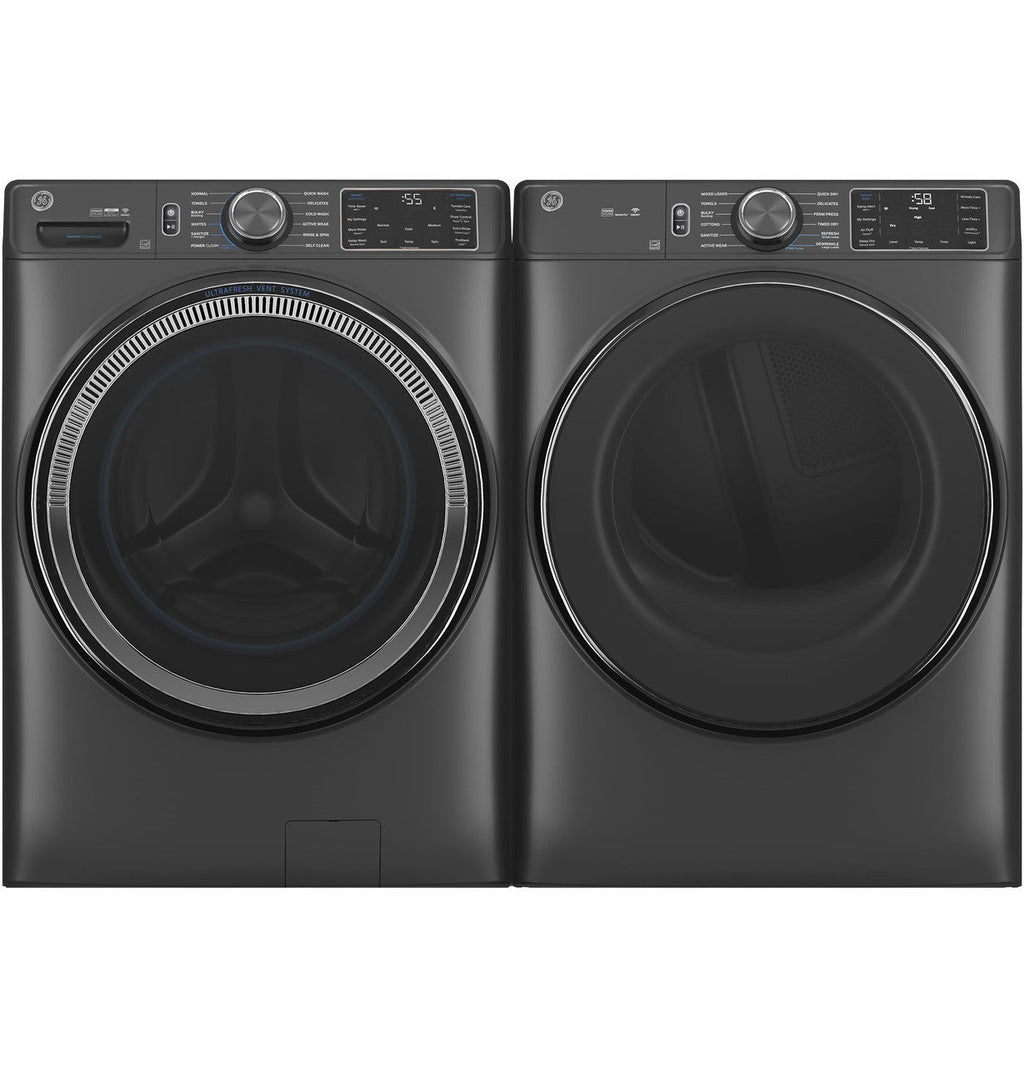 GE® ENERGY STAR® 7.8 cu. ft. Capacity Smart Front Load Electric Dryer with Steam and Sanitize Cycle