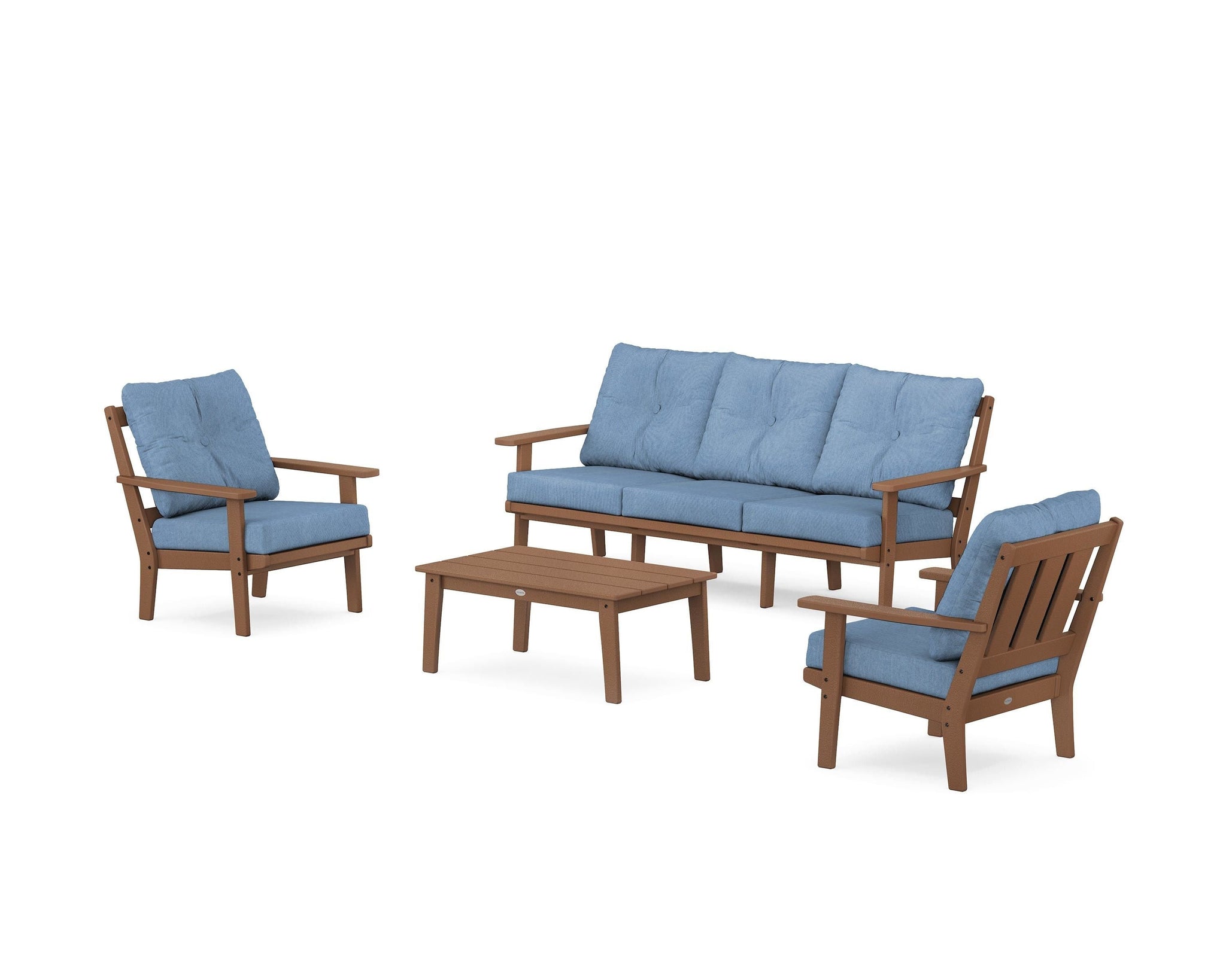 Oxford 4-Piece Deep Seating Set with Sofa