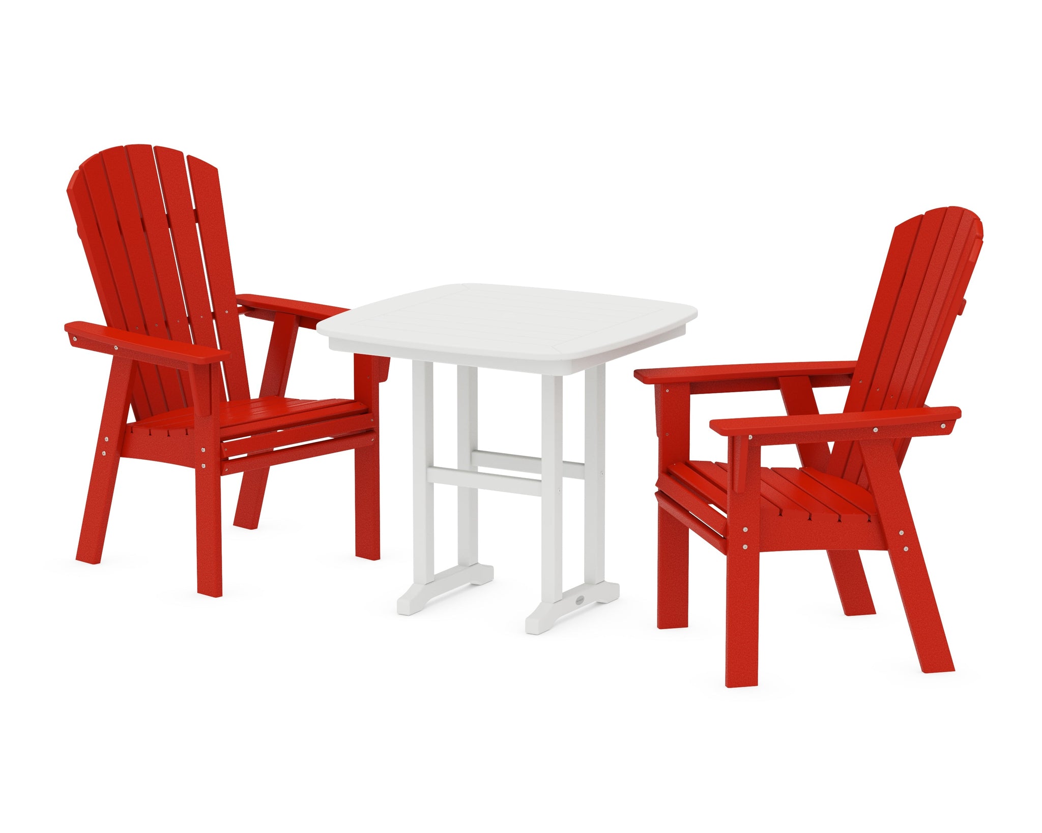 Nautical Adirondack 3-Piece Dining Set