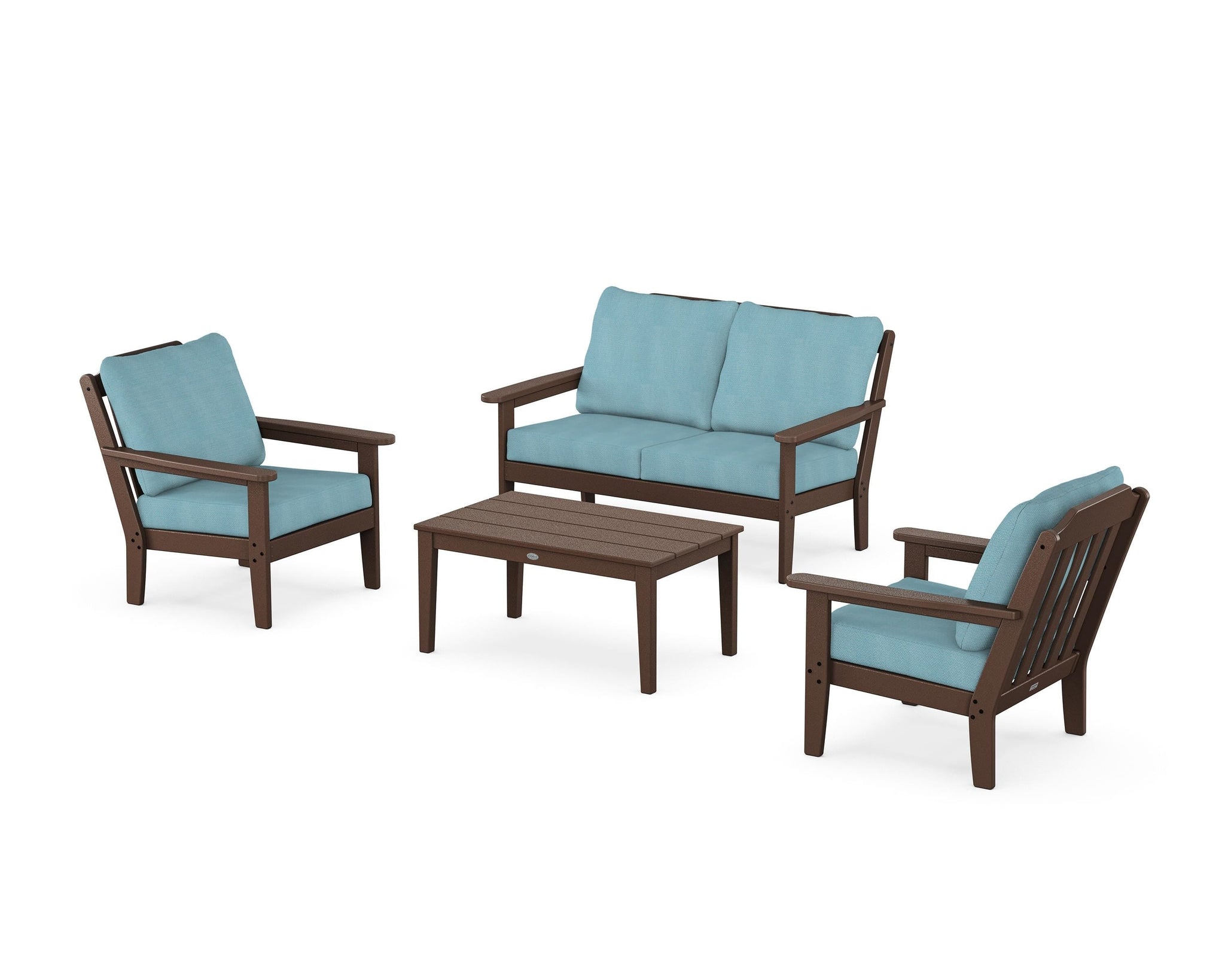 Cottage 4-Piece Deep Seating Set with Loveseat
