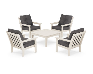Vineyard 5-Piece Deep Seating Conversation Set