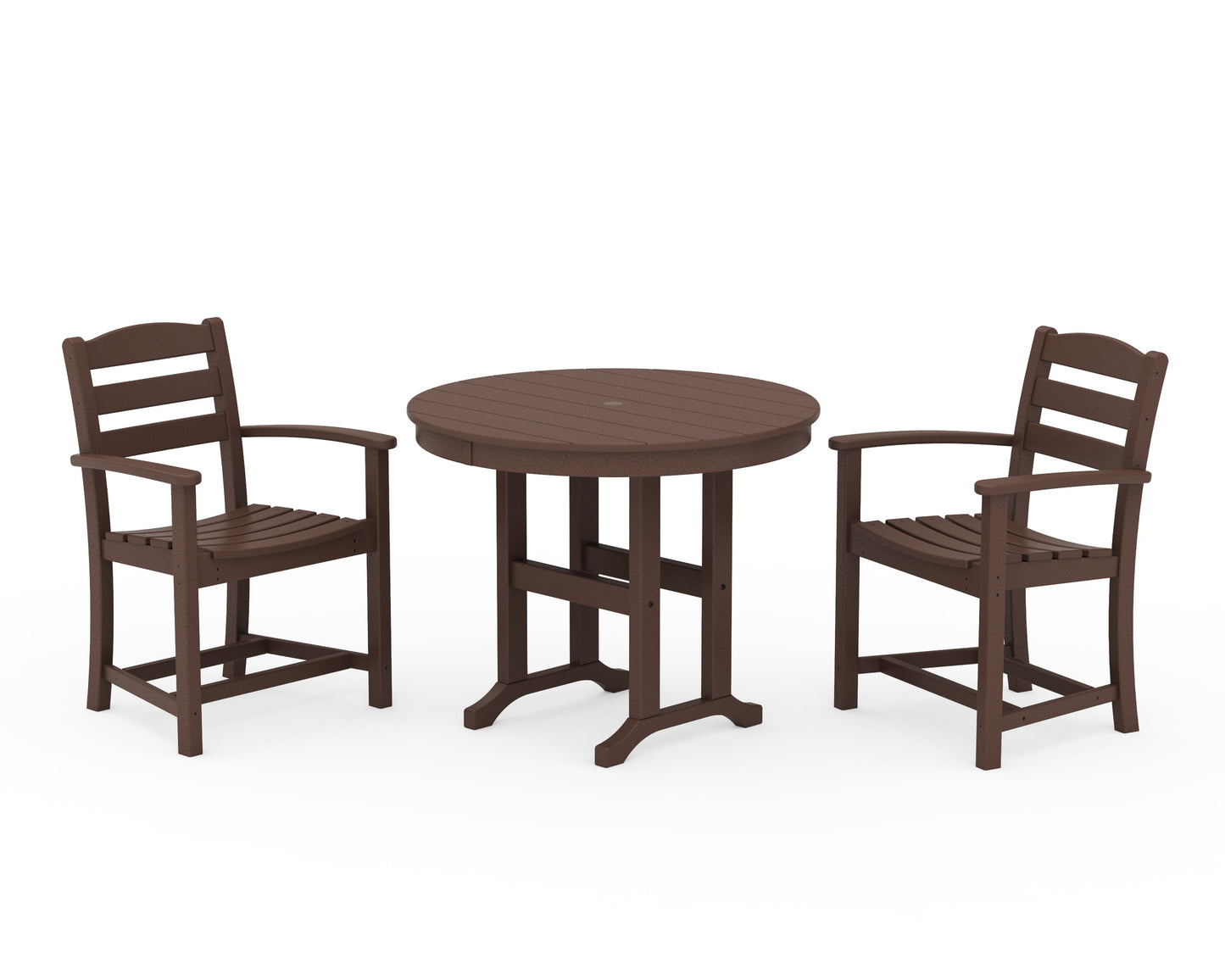 La Casa Café 3-Piece Round Dining Set