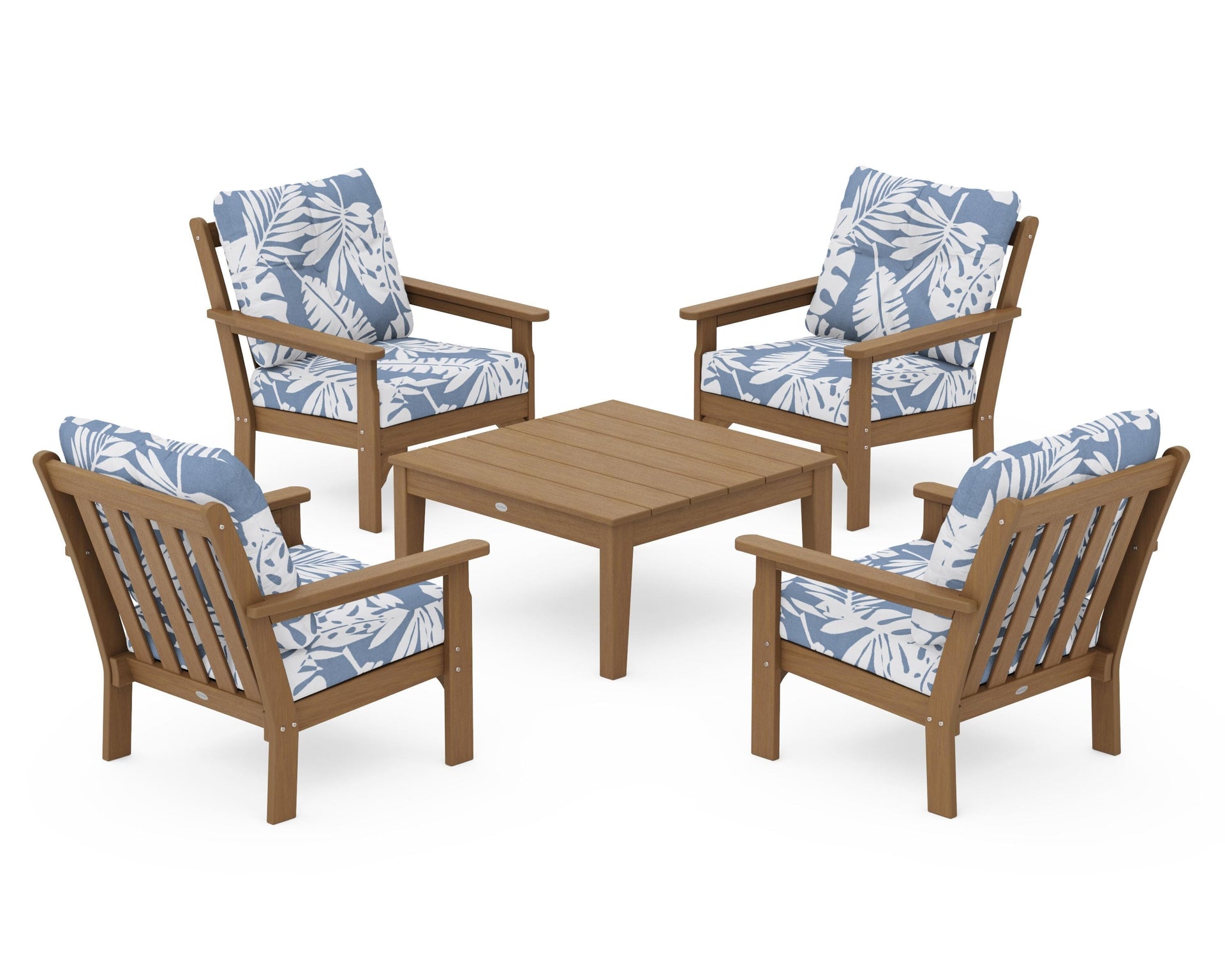 Vineyard 5-Piece Deep Seating Conversation Set