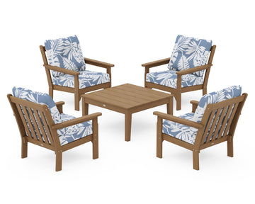 Vineyard 5-Piece Deep Seating Conversation Set