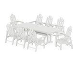 Long Island 9-Piece Dining Set with Trestle Legs