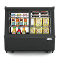 28 in. Self-Service Countertop Display Refrigerator in Black