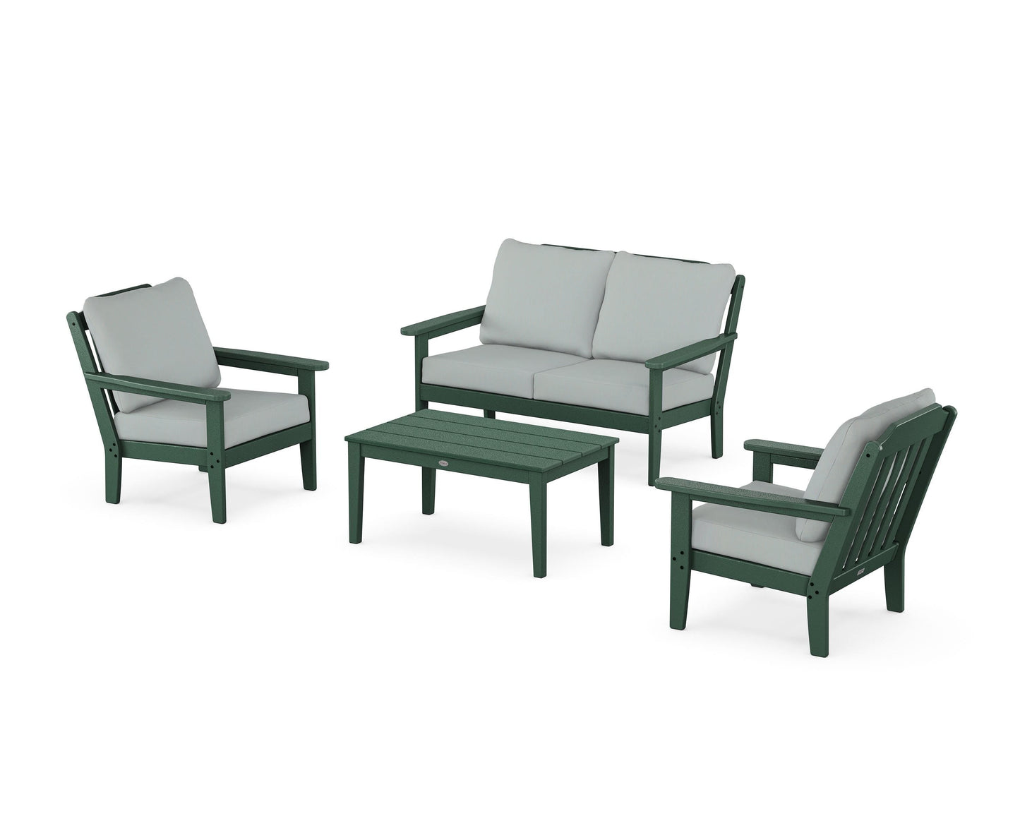 Cottage 4-Piece Deep Seating Set with Loveseat