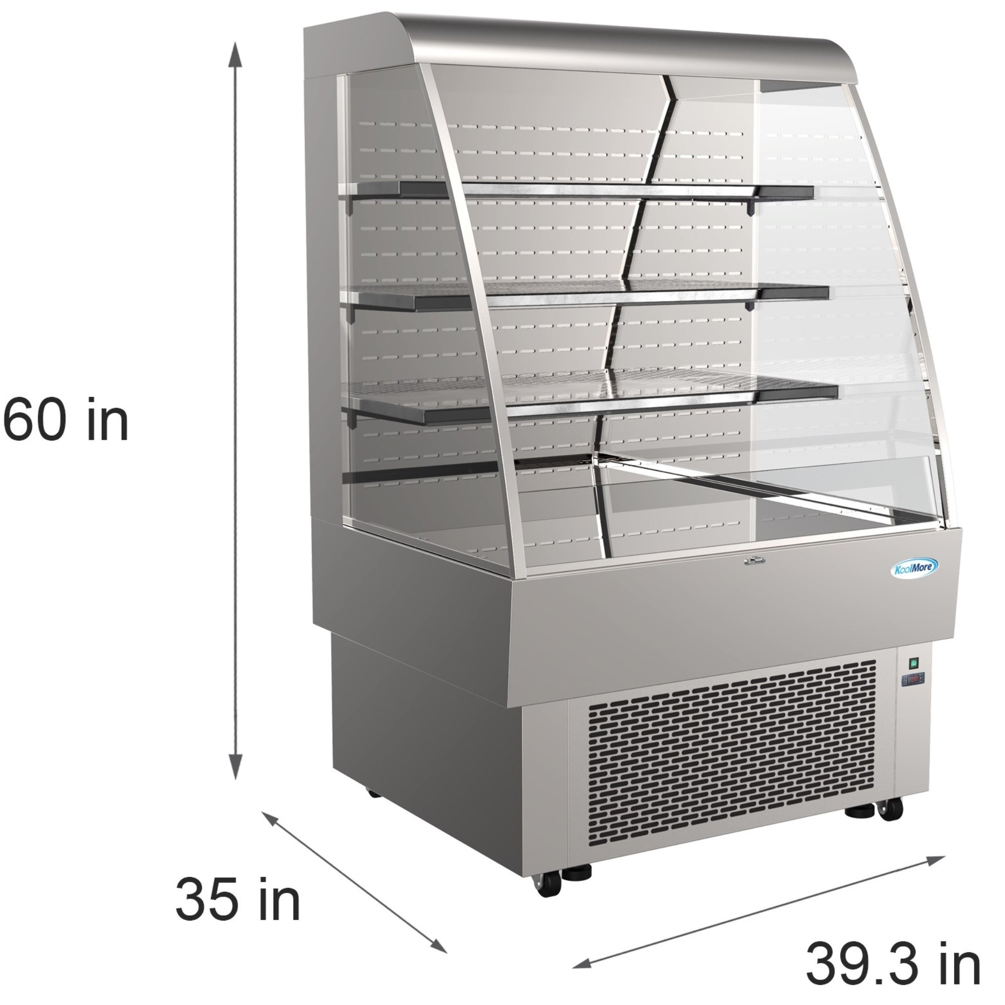 35 in. Open Air Grab and Go Refrigerator - 13.4 Cu Ft. - Wrap
