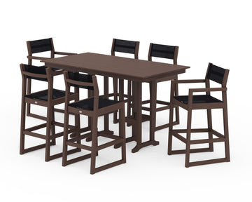 EDGE Sling 7-Piece Farmhouse Bar Set