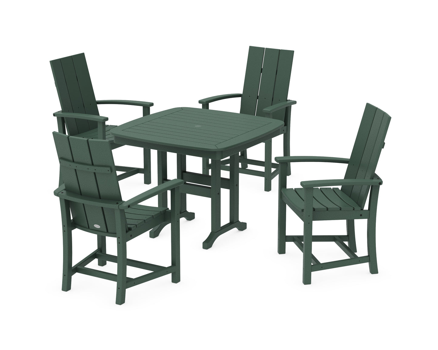 Modern Adirondack 5-Piece Dining Set