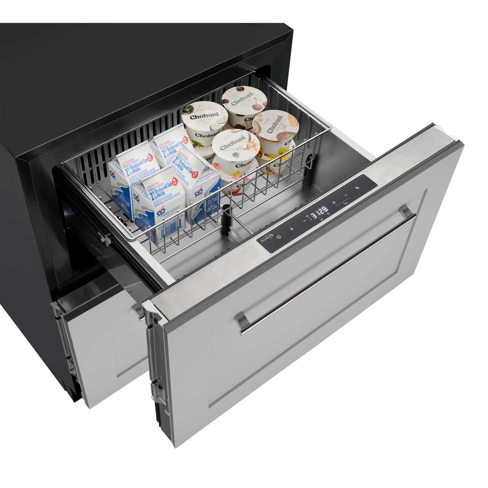 23 in. Panel Ready Two-Drawer Refrigerator and Freezer