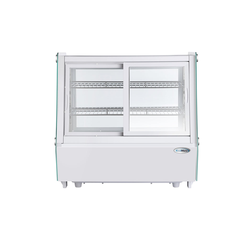 28 in. Self-Service Countertop Display Refrigerator in White