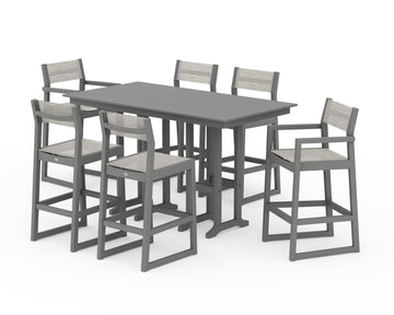 EDGE Sling 7-Piece Farmhouse Bar Set