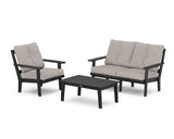 Prairie 3-Piece Deep Seating Set with Loveseat