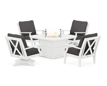 Braxton 5-Piece Deep Seating Set with Fire Table