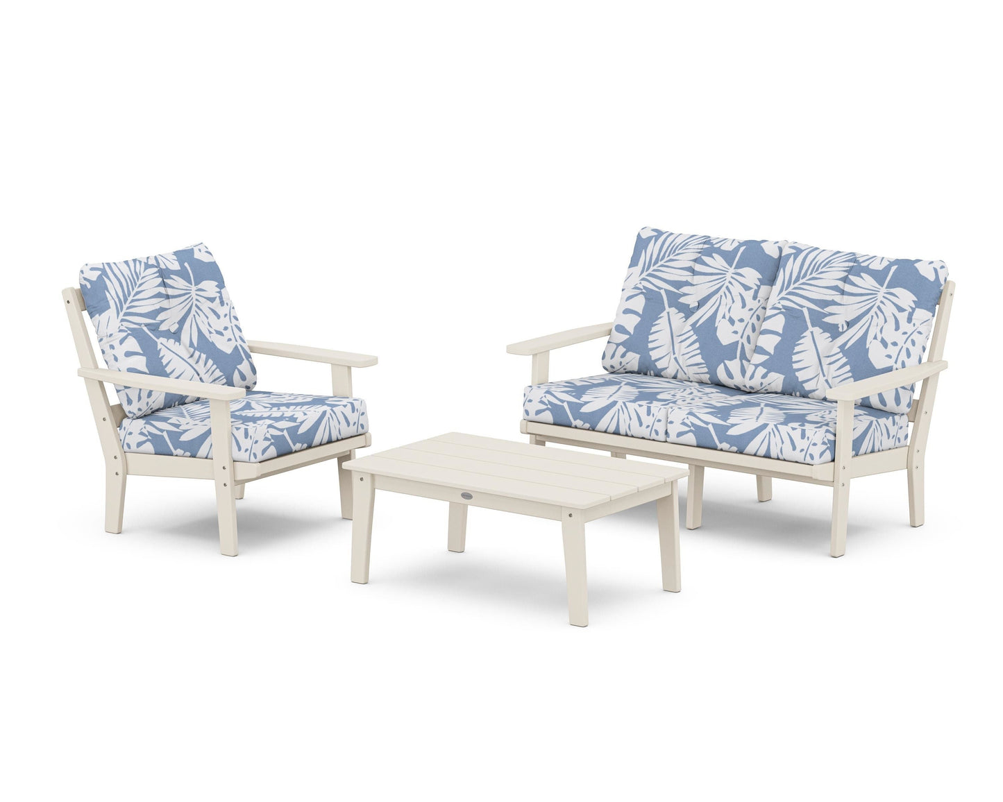 Prairie 3-Piece Deep Seating Set with Loveseat
