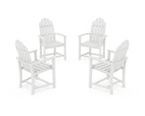Classic 4-Piece Upright Adirondack Conversation Set