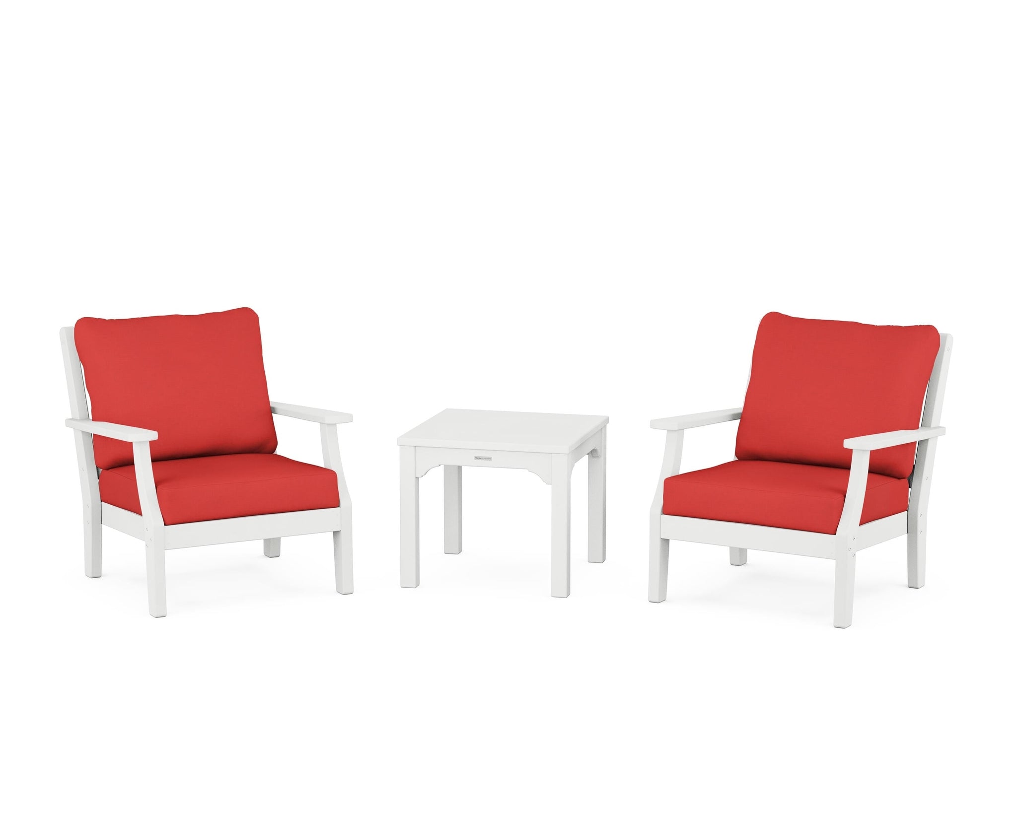 Chinoiserie 3-Piece Deep Seating Set