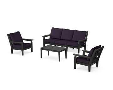 Chippendale 4-Piece Deep Seating Set with Sofa